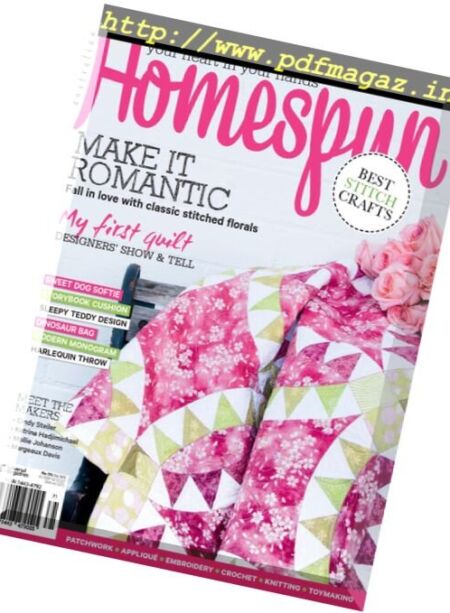 Australian Homespun – November 2017 Cover