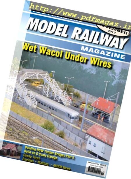 Australian Model Railway Magazine – December 2017 Cover