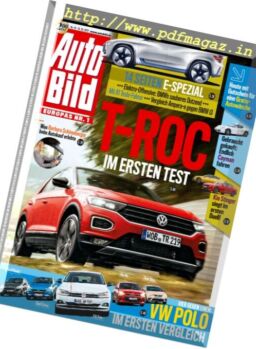 Auto Bild Schweiz – 13 Oktober 2017