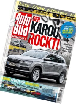 Auto Bild Schweiz – 3 November 2017