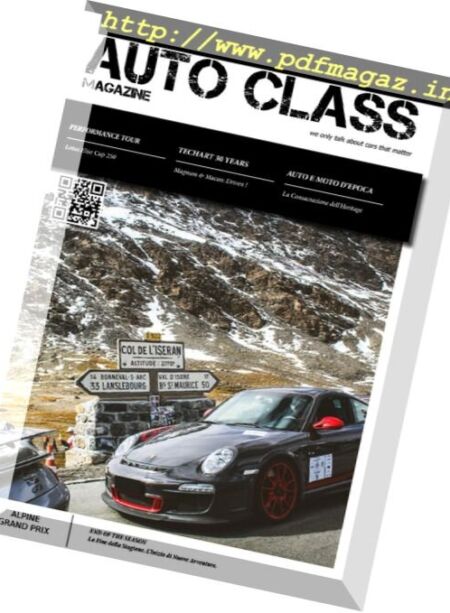 Auto Class – Novembre 2017 Cover