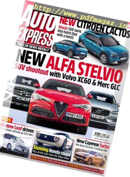 Auto Express – 1 November 2017 Cover