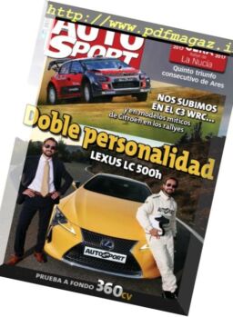 Auto Hebdo Sport – 7 noviembre 2017