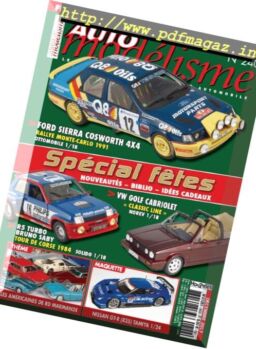 Auto Modelisme – decembre 2017
