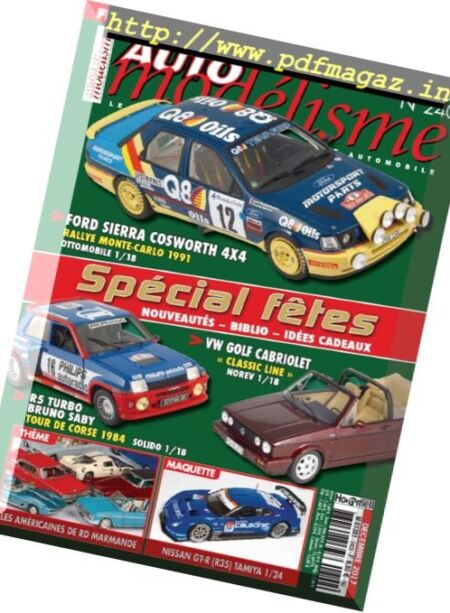 Auto Modelisme – decembre 2017 Cover