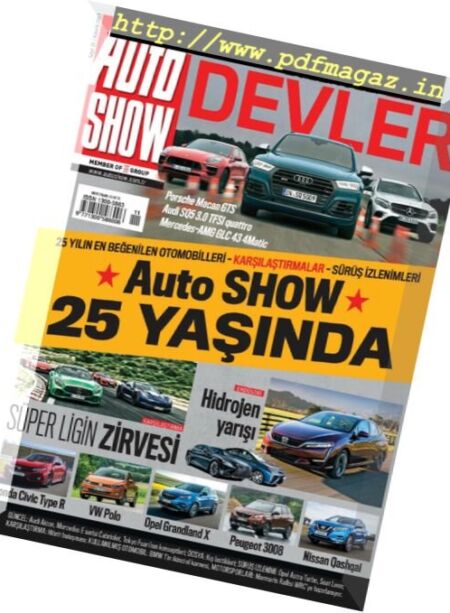Auto Show Turkey – Kasim 2017 Cover