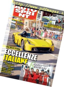 Auto Sprint – 21 Novembre 2017