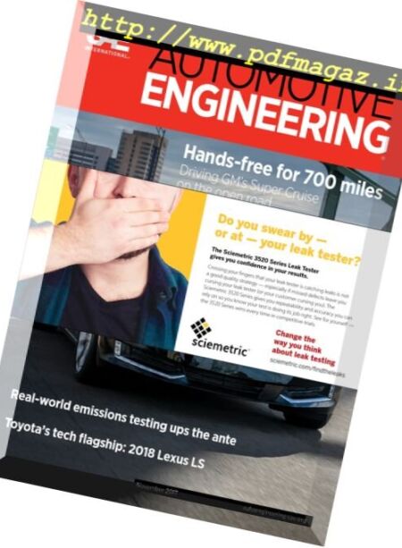Automotive Engineering – November 2017 Cover