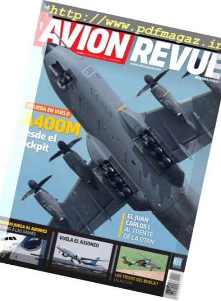 Avion Revue Spain – Diciembre 2017 Cover