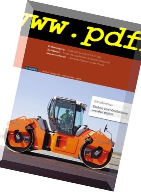 B_I baumagazin – Oktober 2017 Cover