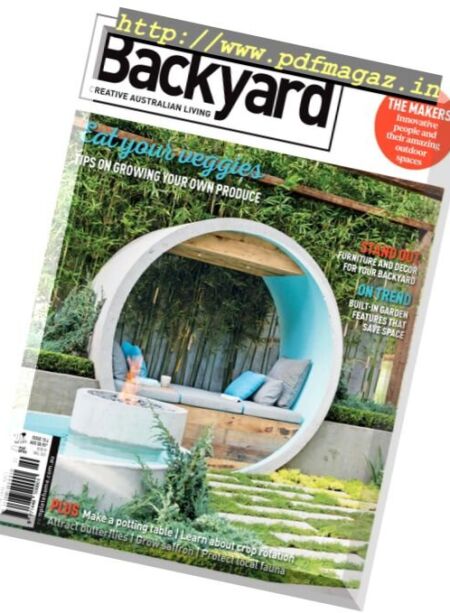 Backyard – November 2017 Cover