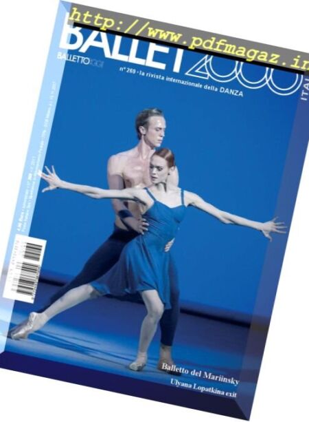 Ballet2000 – Italian Edition – Numero 269 2017 Cover
