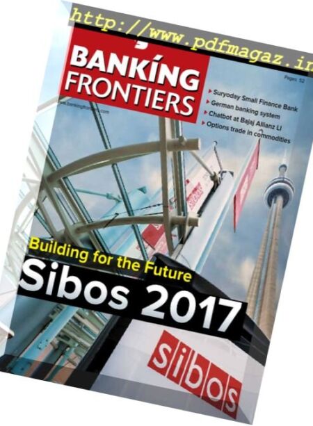 Banking Frontiers – November 2017 Cover