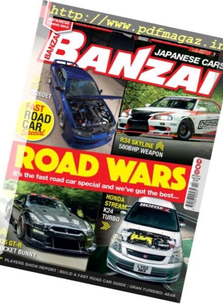 Banzai – December 2017 Cover