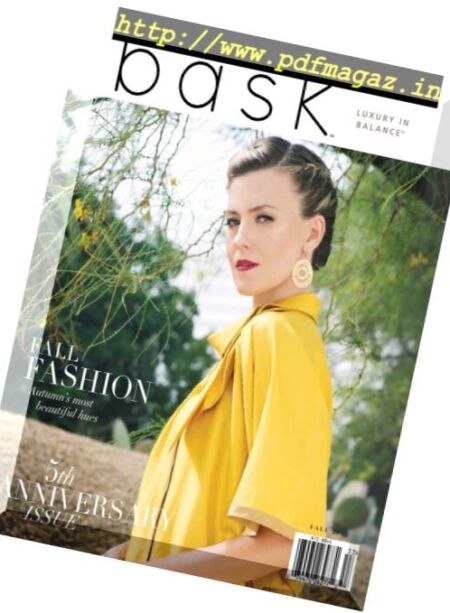 Bask – September 2015 Cover
