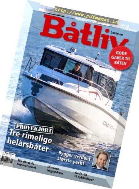 Batliv – november 2017 Cover