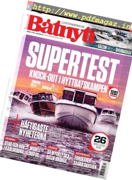 Batnytt – november 2017 Cover