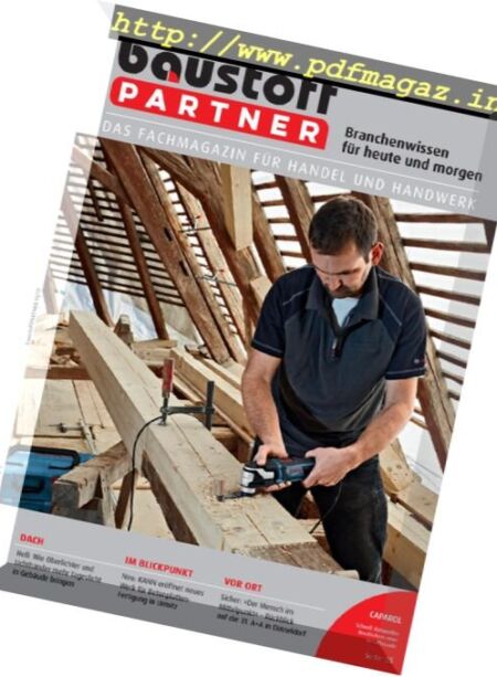 Baustoff Partner – November 2017 Cover