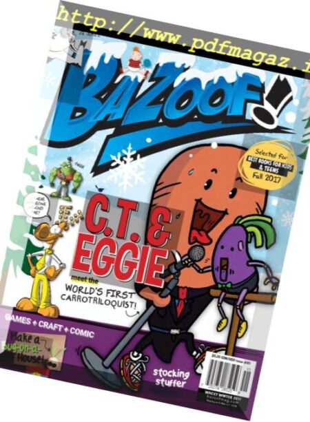 Bazoof! – Wacky Winter 2017 Cover