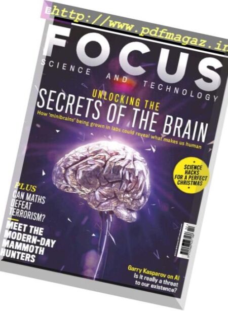 BBC Focus – Christmas 2017 Cover