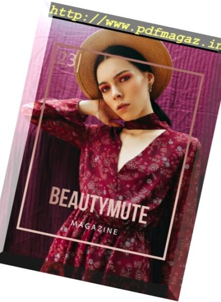 BeautyMute Magazine – Issue 23, 2017 Cover