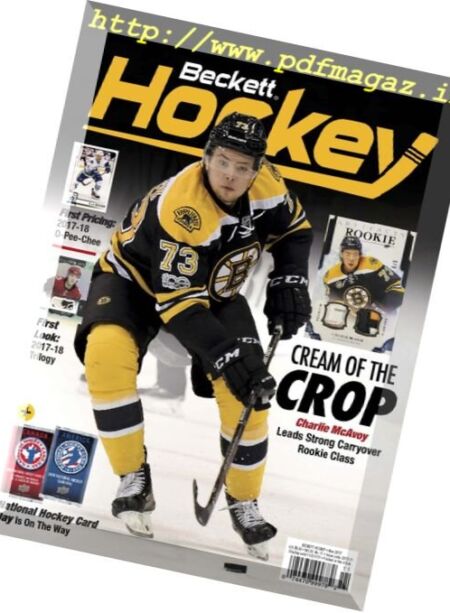 Beckett Hockey – November 2017 Cover