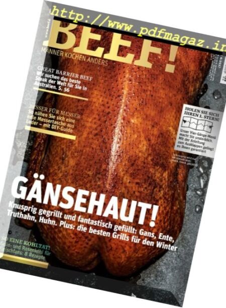 Beef! Germany – Dezember 2017 Cover
