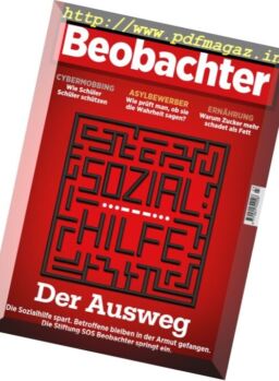 Beobachter – 10 November 2017