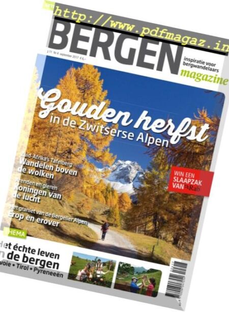 Bergen Magazine – September 2017 Cover