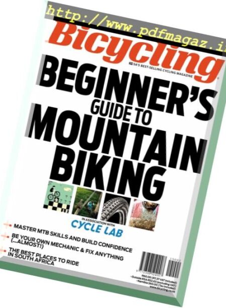 Bicycling South Africa – Beginner’s Guide To Mountain Biking 2 Edition 2015 Cover