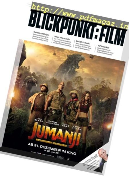 Blickpunkt Film – 13 November 2017 Cover