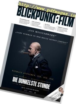 Blickpunkt Film – 20 November 2017