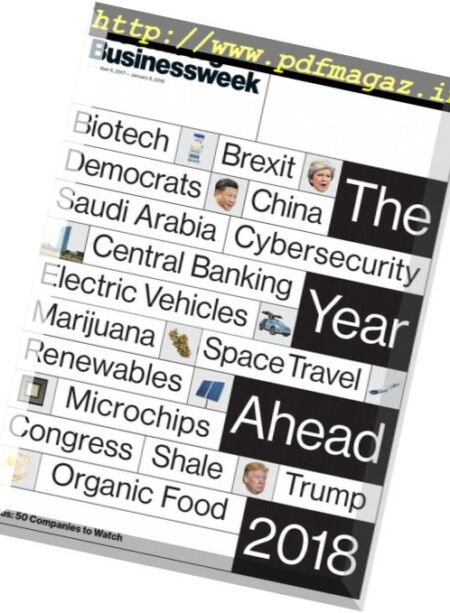 Bloomberg Businessweek USA – 6 November 2017 Cover