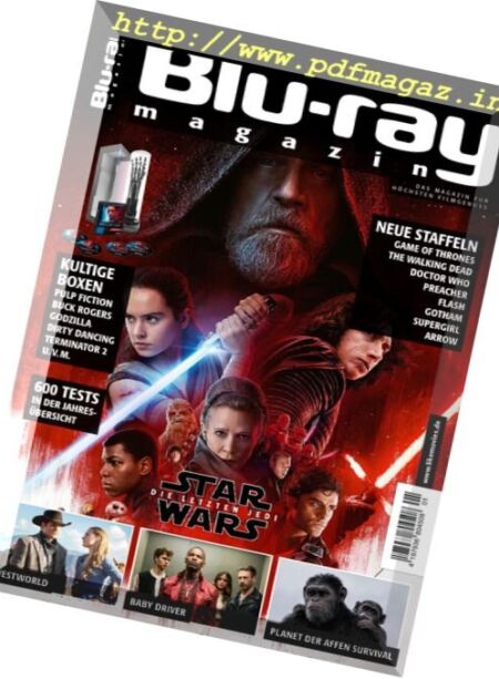 Blu-ray Magazin – Januar 2018 Cover