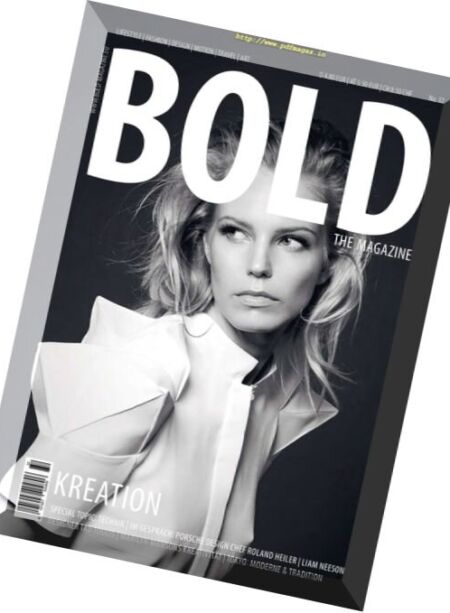 Bold The Magazine – November 2017 Cover
