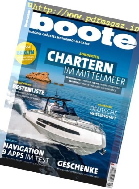 Boote – Dezember 2017 Cover