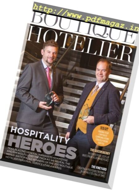 Boutique Hotelier – November 2017 Cover