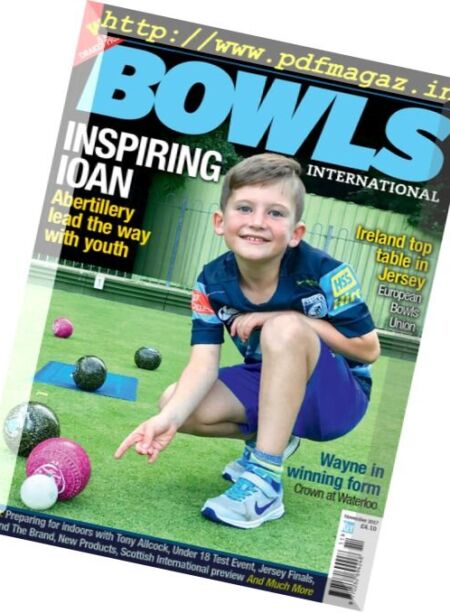 Bowls International – November 2017 Cover