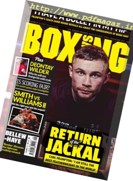 Boxing News – 16 November 2017 Cover