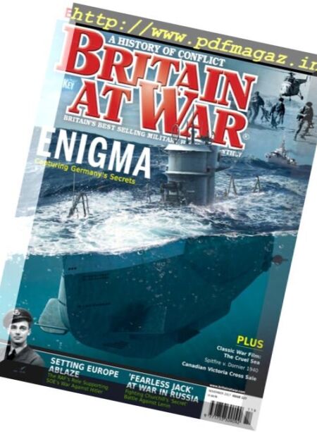 Britain at War – November 2017 Cover