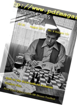 British Chess Magazine – August 2011