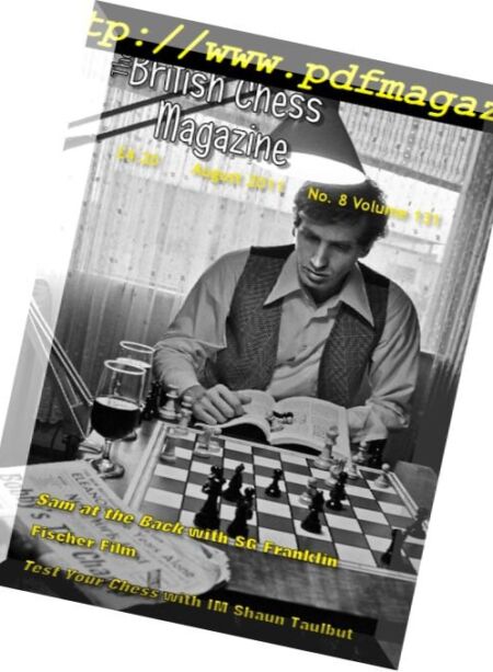 British Chess Magazine – August 2011 Cover