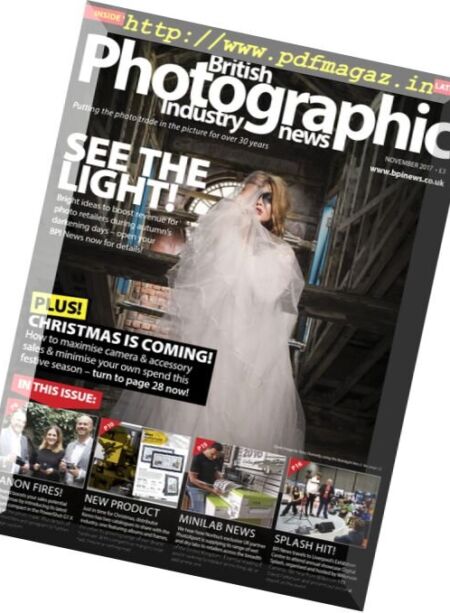 British Photographic Industry News – November 2017 Cover