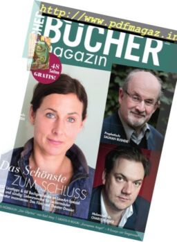 Bucher – Dezember-Januar 2017