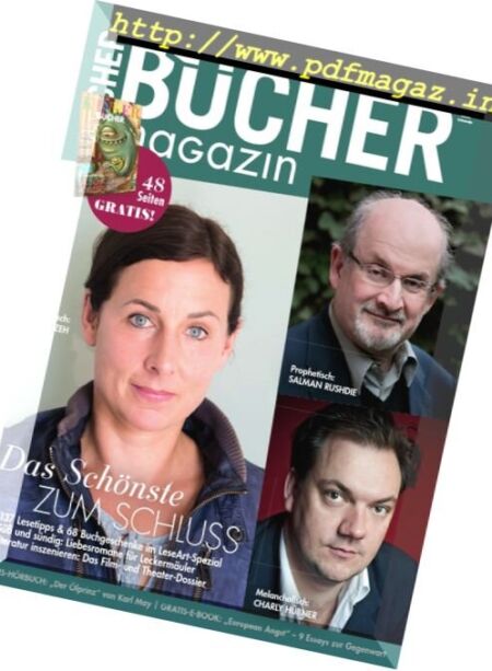 Bucher – Dezember-Januar 2017 Cover