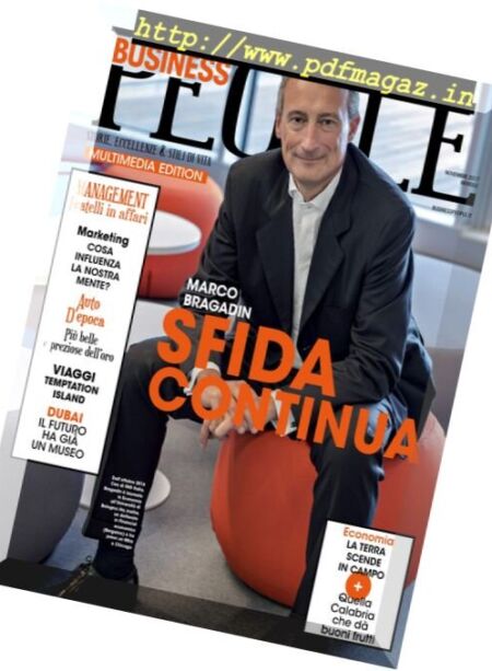 Business People – Novembre 2017 Cover