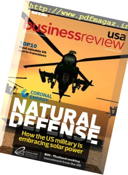 Business Review USA – November 2017 Cover