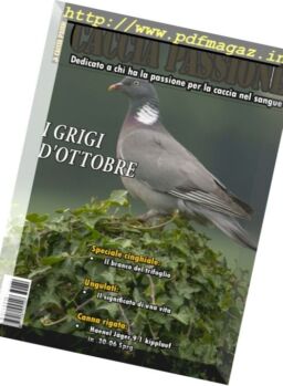 Caccia Passione – Ottobre 2017