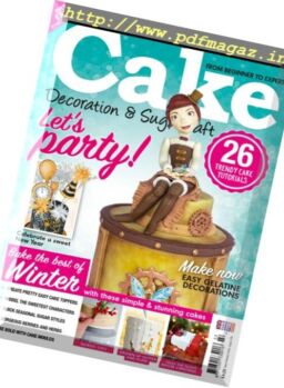 Cake Decoration & Sugarcraft – New Trends 2018