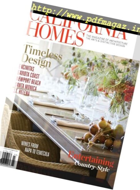 California Homes – Fall 2017 Cover